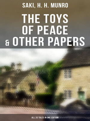 cover image of The Toys of Peace & Other Papers